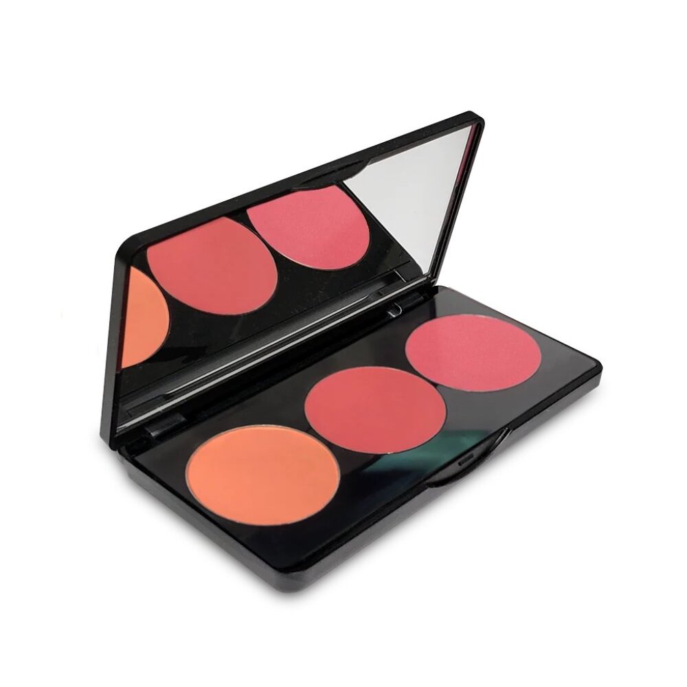 Bebelus Cosmetics Blush Palette (Dual Tone Fusion 3 Pack)